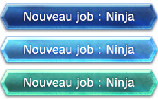 Nouveau job : Ninja