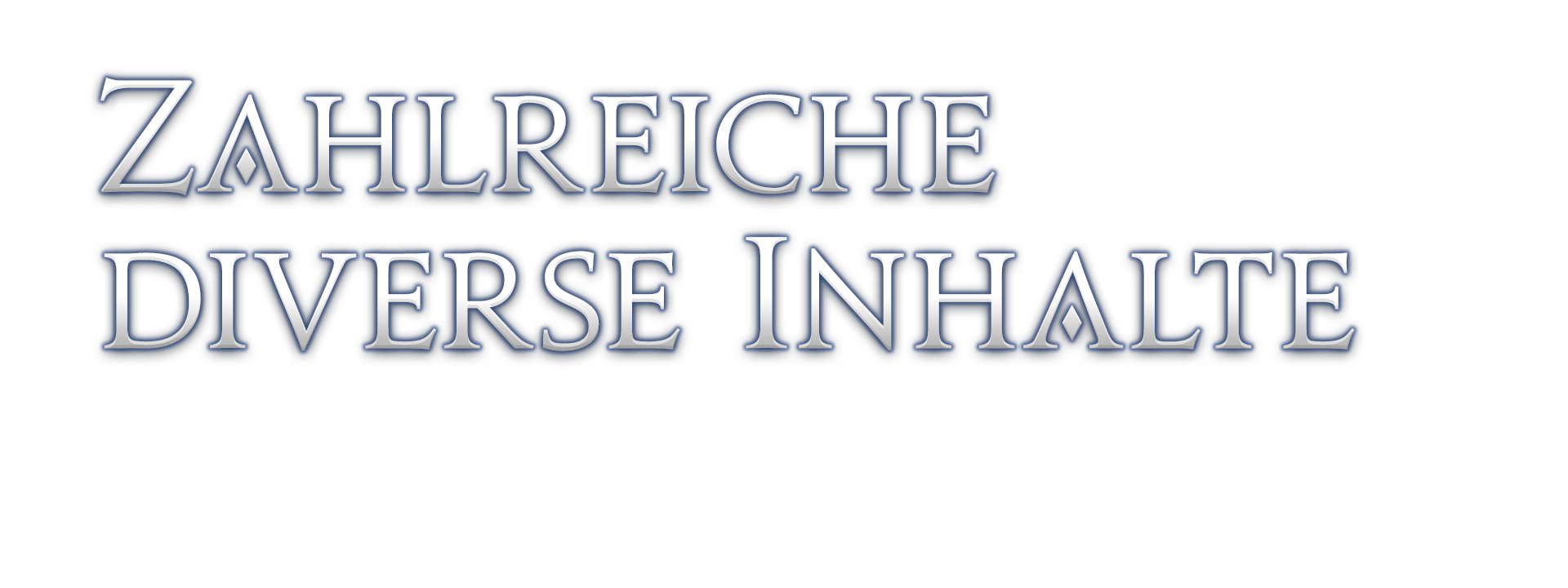 Zahlreiche diverse Inhalte